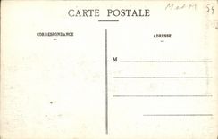 VINTAGE POSTCARD Flavigny On the Moselle the Large Bridge