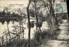 CPA Etang de Saint Cucufa Sous Bois