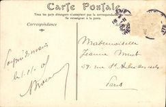 VINTAGE POSTCARD Angouleme the Place Marengo Hosiery In Small Paris