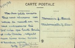 VINTAGE POSTCARD Angouleme Seen from of the Bridge of Cyhard Saint