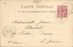 VINTAGE POSTCARD Angouleme the Gate of the Cathedral Saint Pierre