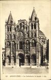 VINTAGE POSTCARD Angouleme the Cathedral the frontage