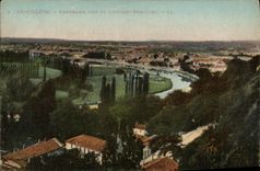 VINTAGE POSTCARD Angouleme Panorama Taken Of the remparrt Beaulieu
