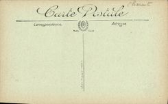 Calle de Angulema de la POSTAL de la VENDIMIA de los mercados