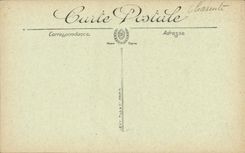 VINTAGE POSTCARD Angouleme the Park of the Commune