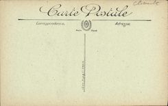 VINTAGE POSTCARD Angouleme Lane the Foundry