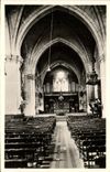 VINTAGE POSTCARD Interior Cognac L Church Light St Gothic Vaults