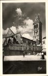 VINTAGE POSTCARD Cognac L Church Light St and Place D Weapons