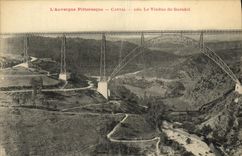 CPA Cantal Le Viaduc de Garabit