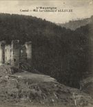CPA Cantal Le Chateau d Alleuze