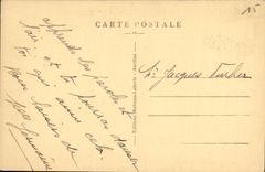 CPA Auvergne La Bourree Le croisement Folklore