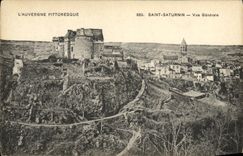 CPA L Auvergne Saint Saturnin Vue Generale