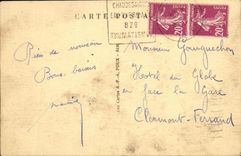 CPA Chaudes Aigues Vue generale