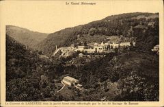 CPA Le Couvent de Ladeveze dont la partie basse sera submergee par le lac du barrage de Sarrans