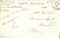 CPA Cantal Cascade du Faillitou pres Thiezac