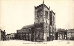 VINTAGE POSTCARD Cathedral of Flour Saint