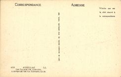 CPA Aurillac Le Palais de Justice
