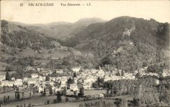 CPA Vic Sur Cere Vue Generale