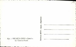 CPM Cantal Vic sur Cere Le Chateau Pestel