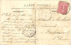 VINTAGE POSTCARD Holy Extremely on the Gironde L church