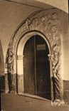 CPA Abbaye des Dames de N D de Saintes Jolie porte situee actuellement dans la Caserne Taillebourg 