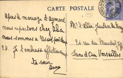 Lllustree Ussel L iglesia de Correze de la POSTAL de la VENDIMIA