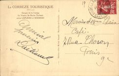 CPA La Correze Touristique Gorges de la Luzege Le Viaduc de Roche Taillade entre Lapleau et Soursac