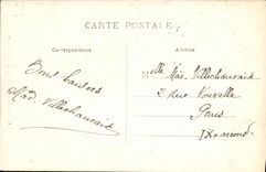 POSTAL Correze Gimel de la VENDIMIA la primera caida