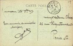 VINTAGE POSTCARD Beaulieu the District of the Vault