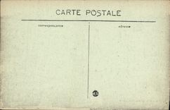 VINTAGE POSTCARD Tulle Prefecture and the Park