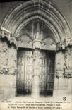 VINTAGE POSTCARD Dijon Old Chatreuse de Champmol Holy Gate of the vault Jean L Philippe Evangelist Bold the Virgin