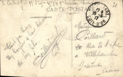 VINTAGE POSTCARD Dijon View taken of the Tower of L Town hall Quest