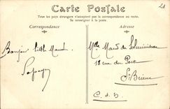 VINTAGE POSTCARD Dinan the Rancid one seen from of the Viaduct