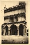 VINTAGE POSTCARD Dijon Frontage of L Notre Dame Church