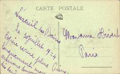 VINTAGE POSTCARD Dijon Room of the Guards Museum