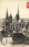 VINTAGE POSTCARD Dijon the Cathedral Sainte Benign