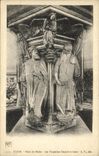 VINTAGE POSTCARD Dijon Well of Brace the Prophets Daniel and lsaie