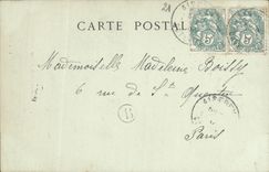 VINTAGE POSTCARD Dijon Monument of Defense