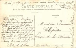 VINTAGE POSTCARD Dijon Garden of L Arquebus a Small box