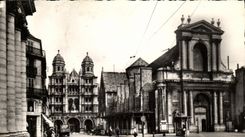 CPM Dijon Eglise Saint Michel Chambre de Commerce