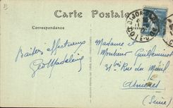 VINTAGE POSTCARD Museum of Dijon Gresly G Temptation Cat