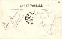 VINTAGE POSTCARD Dijon Old Chartreuse de Champmal the Tower and the Vault