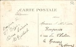 VINTAGE POSTCARD Surroundings of Robert Spain the Castle of Jeand hour