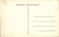 POSTAL Vignory interior de la VENDIMIA de L iglesia