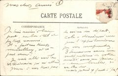 CPA Bourbonne Les Bains Panorama Vu De La Gare