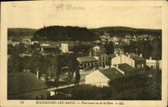 CPA Bourbonne Les Bains Panorama Vu de la Gare