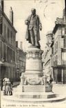 CPA Langres La Statue de Diderot