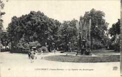 CPA Chaumont Le Square du Boulingrin