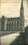 VINTAGE POSTCARD Castle Gontier Church Saint Remi