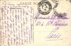 VINTAGE POSTCARD Nancy Grills of Jean Lamour Places and Rules Stanislas Avion Aviation